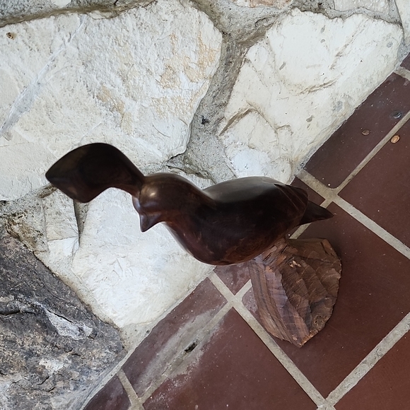 Solid wood quail figure - Picture 4 of 5